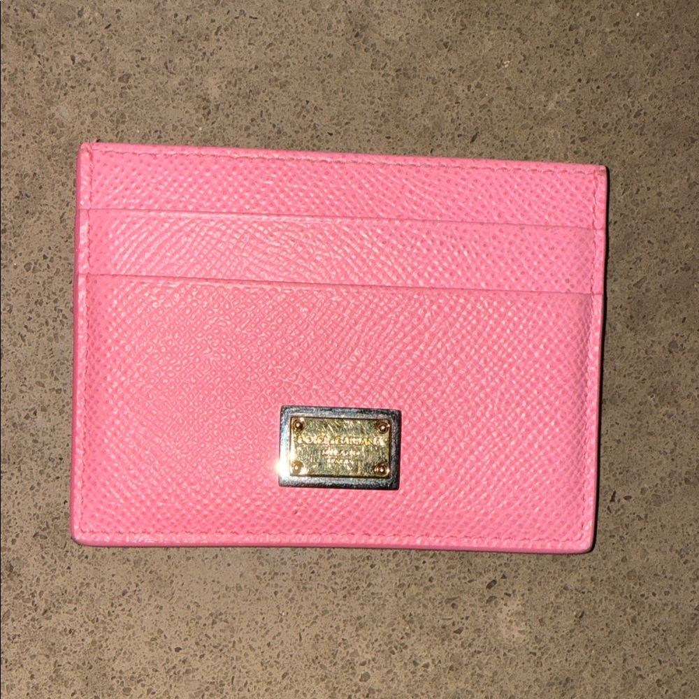 Dolce & Gabbana Leather Card Holder